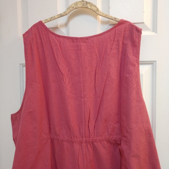 NWT Indigo Thread Co 100% Linen Jumpsuit - Picture 5 of 8